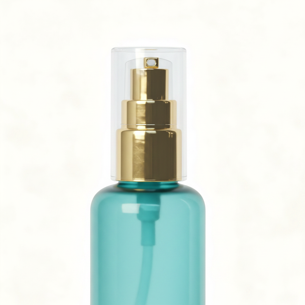 30ml 40ml 50ml Mini Round Shoulder PET Lotion Pump Bottle | Serum Essence Travel Bottle | OEM