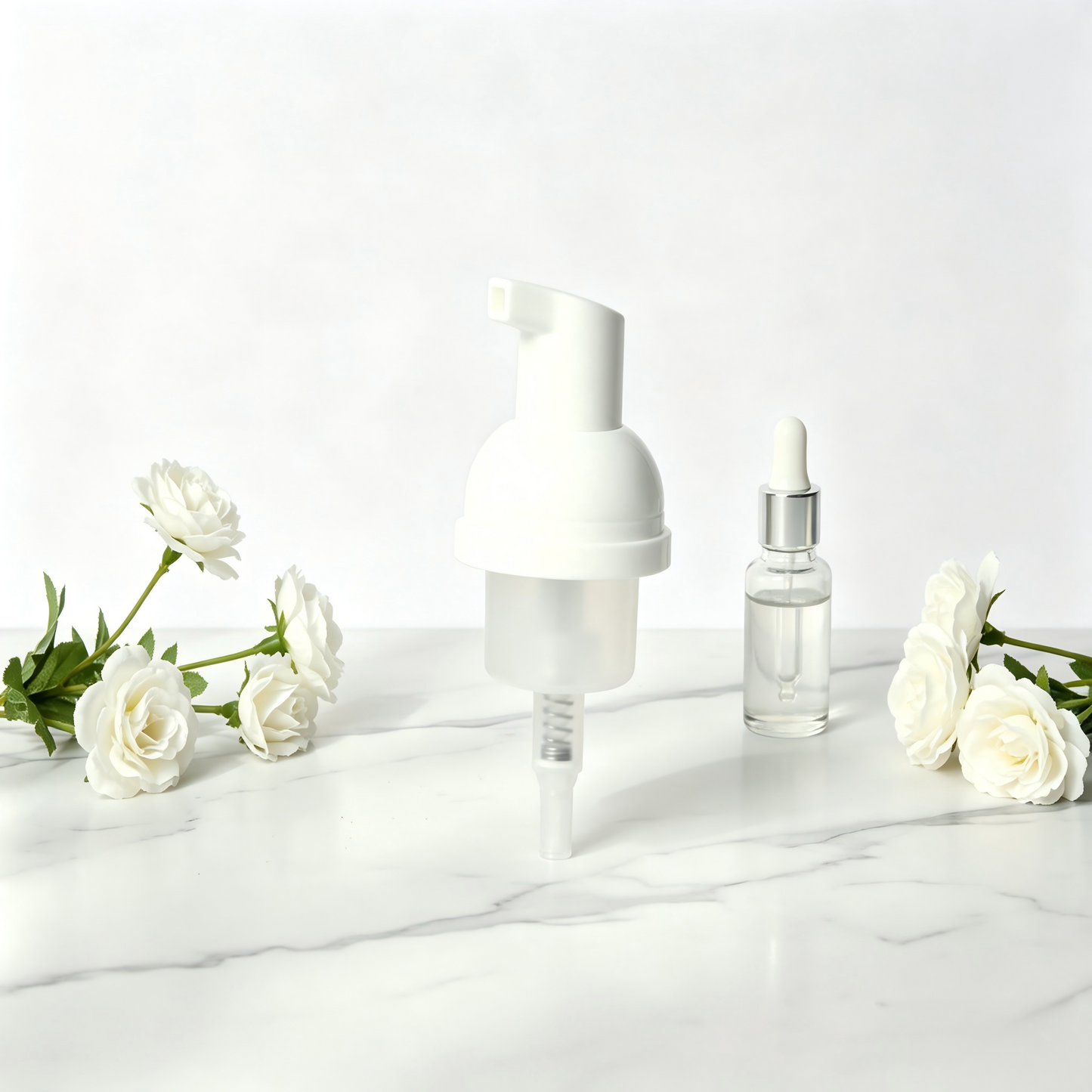 PP Foam Pump with Dust Cap | Hand Soap Cleanser | OEM