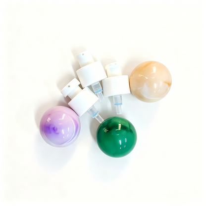 Lotion Pump 24/410 Round Ball | Stone Texture | OEM