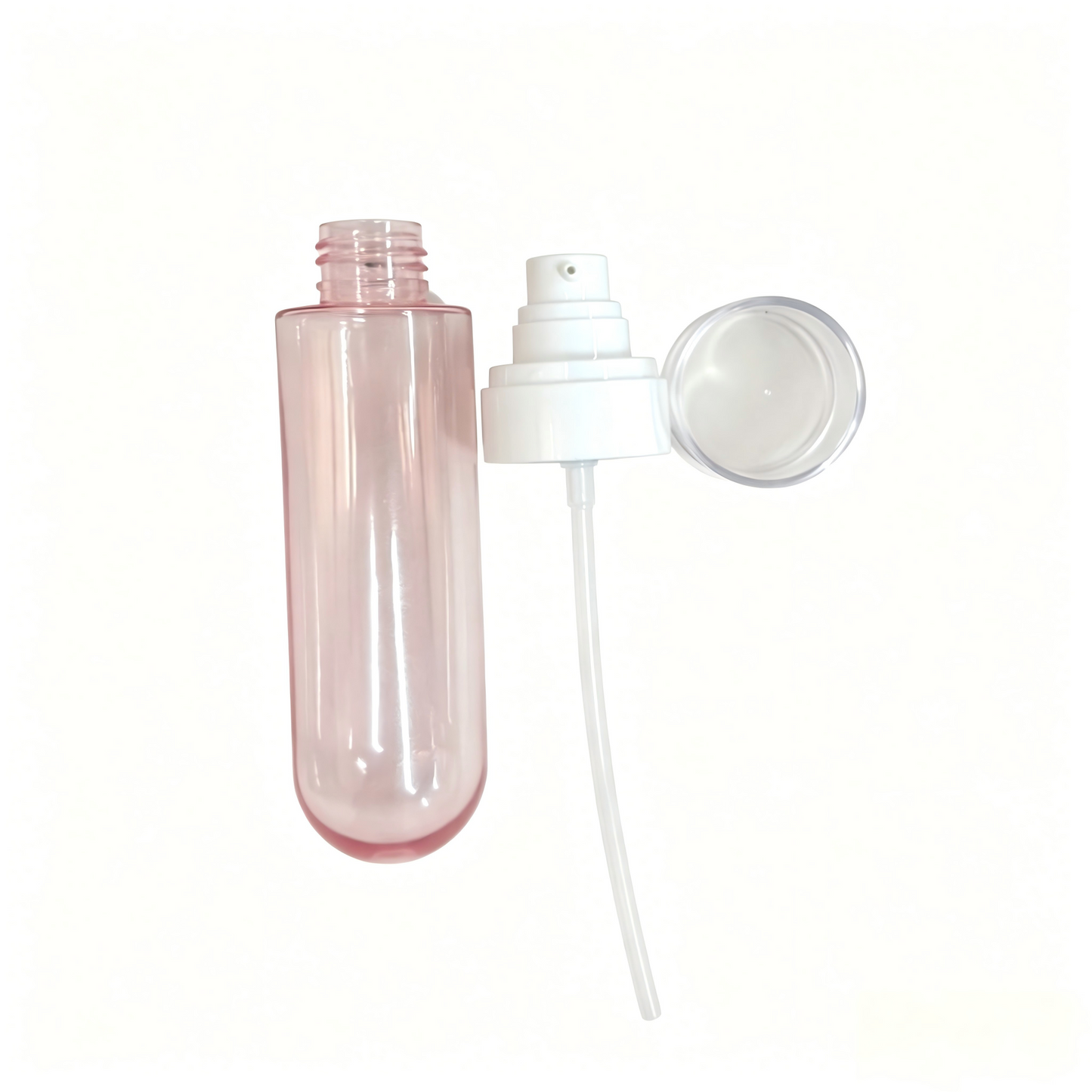 120ml Inverted Lotion Bottle | PET Cosmetic Dispenser Travel Refillable Container