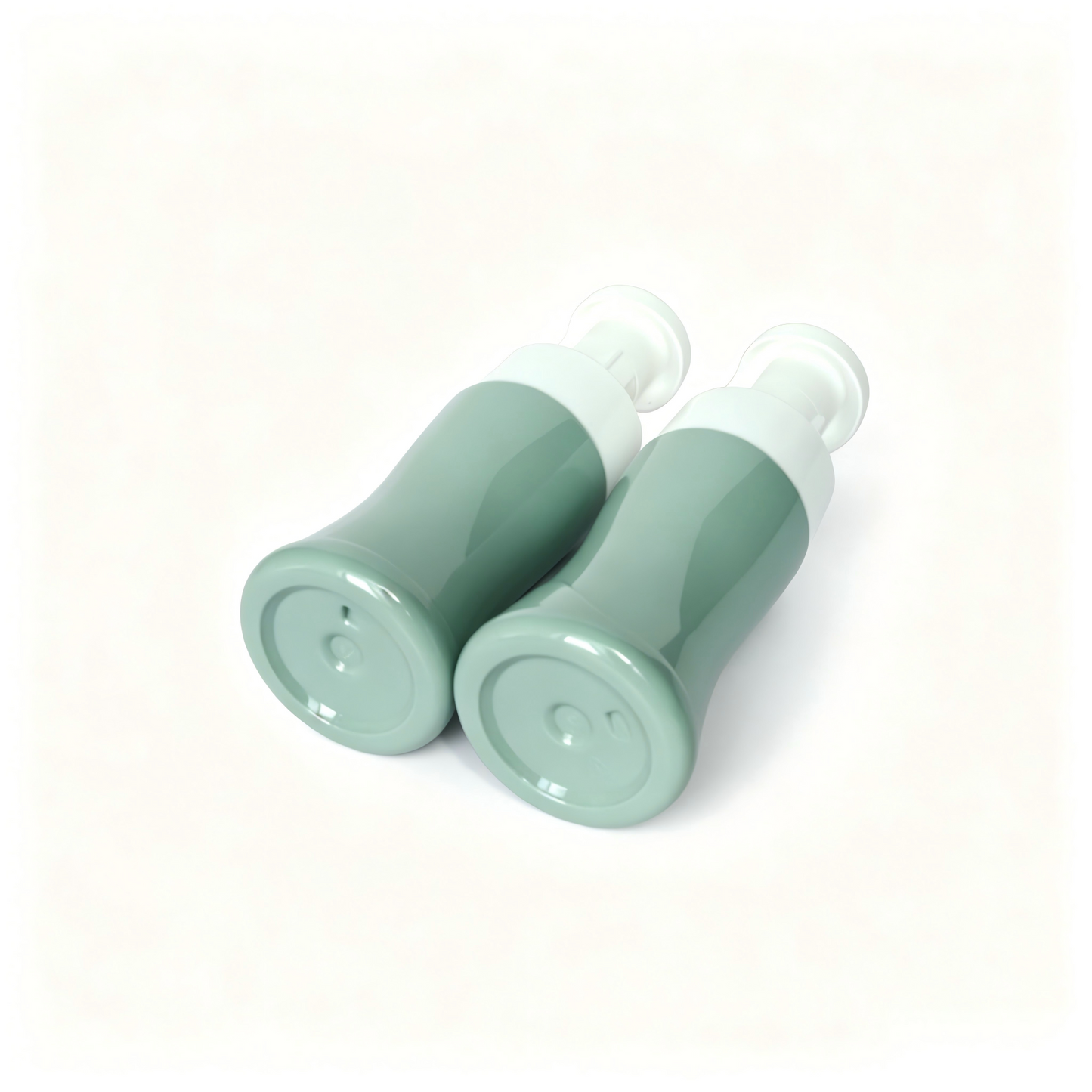 100ml PET Waist-Shape Foaming Pump Bottle | Facial Cleanser & Hand Wash Dispenser