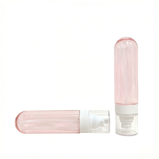 120ml Inverted Lotion Bottle | PET Cosmetic Dispenser Travel Refillable Container