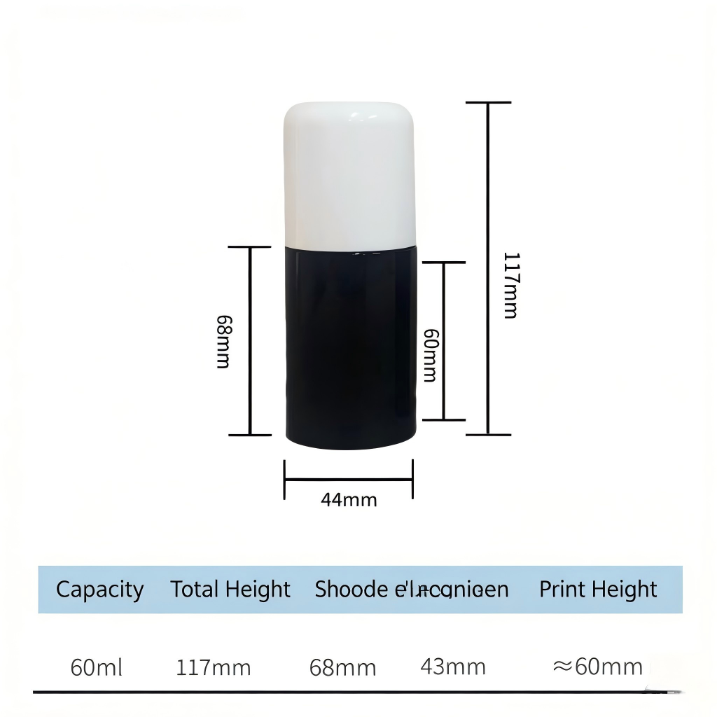 60ml Thick-Wall PETG Lotion Pump & Spray Bottle | Serum Essence Travel Refill | OEM