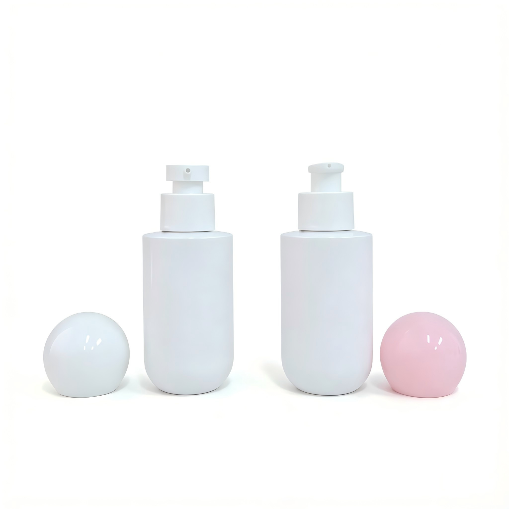 100ml Round Ball Cap PET Spray Bottle | Mist Sprayer for Toner Sunscreen Travel Refill | OEM