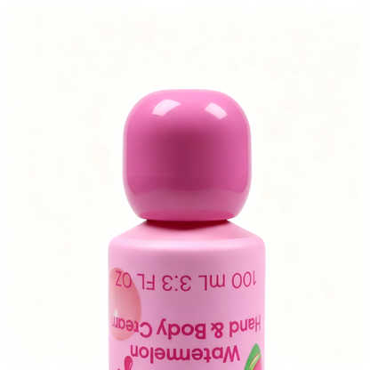 Fruit-Scented Hand & Body Cream Tube with Round Ball Cap – Custom Cosmetic Packaging