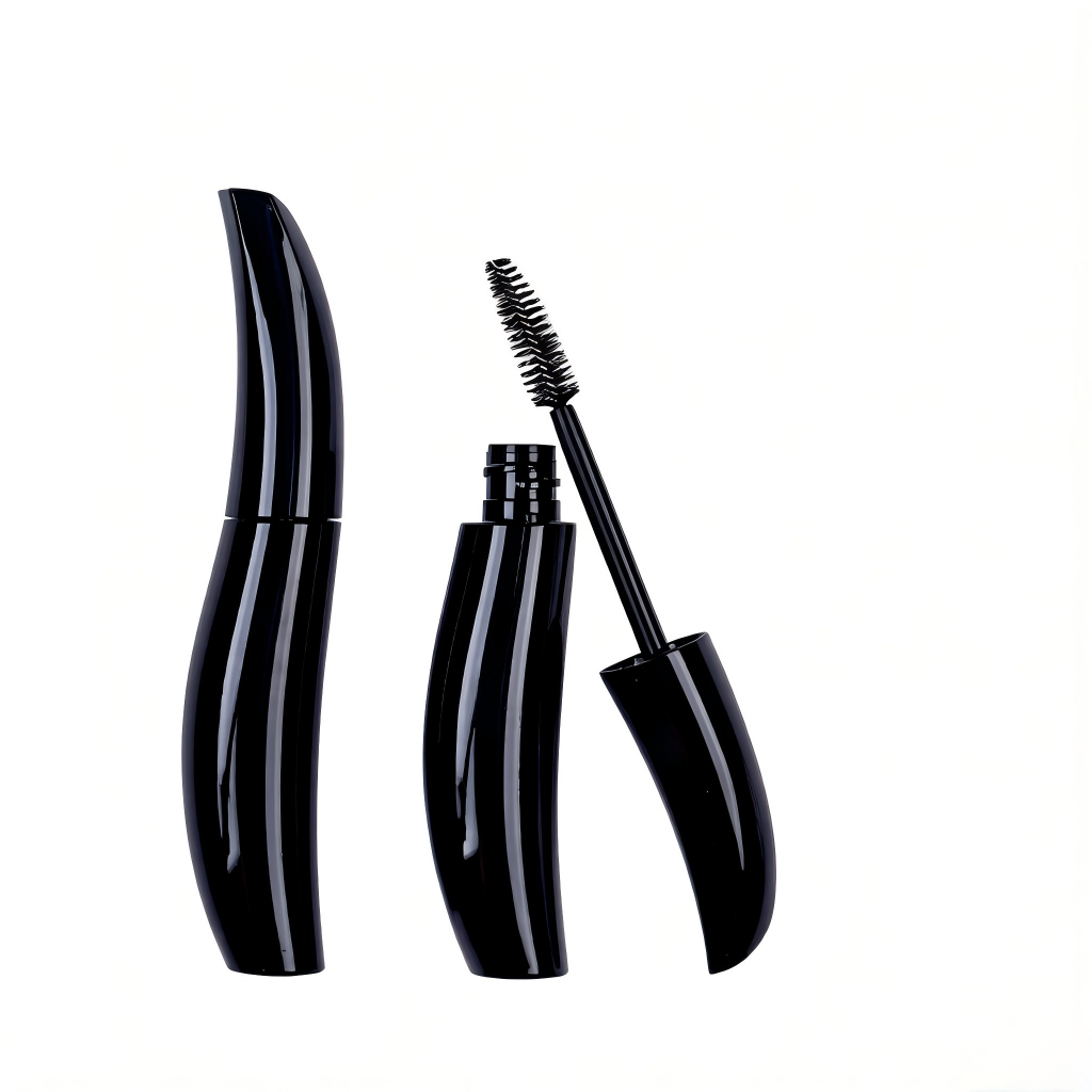 LIYAN Curved S-Shape Mascara Tube LYH004 | OEM Eye Makeup Packaging