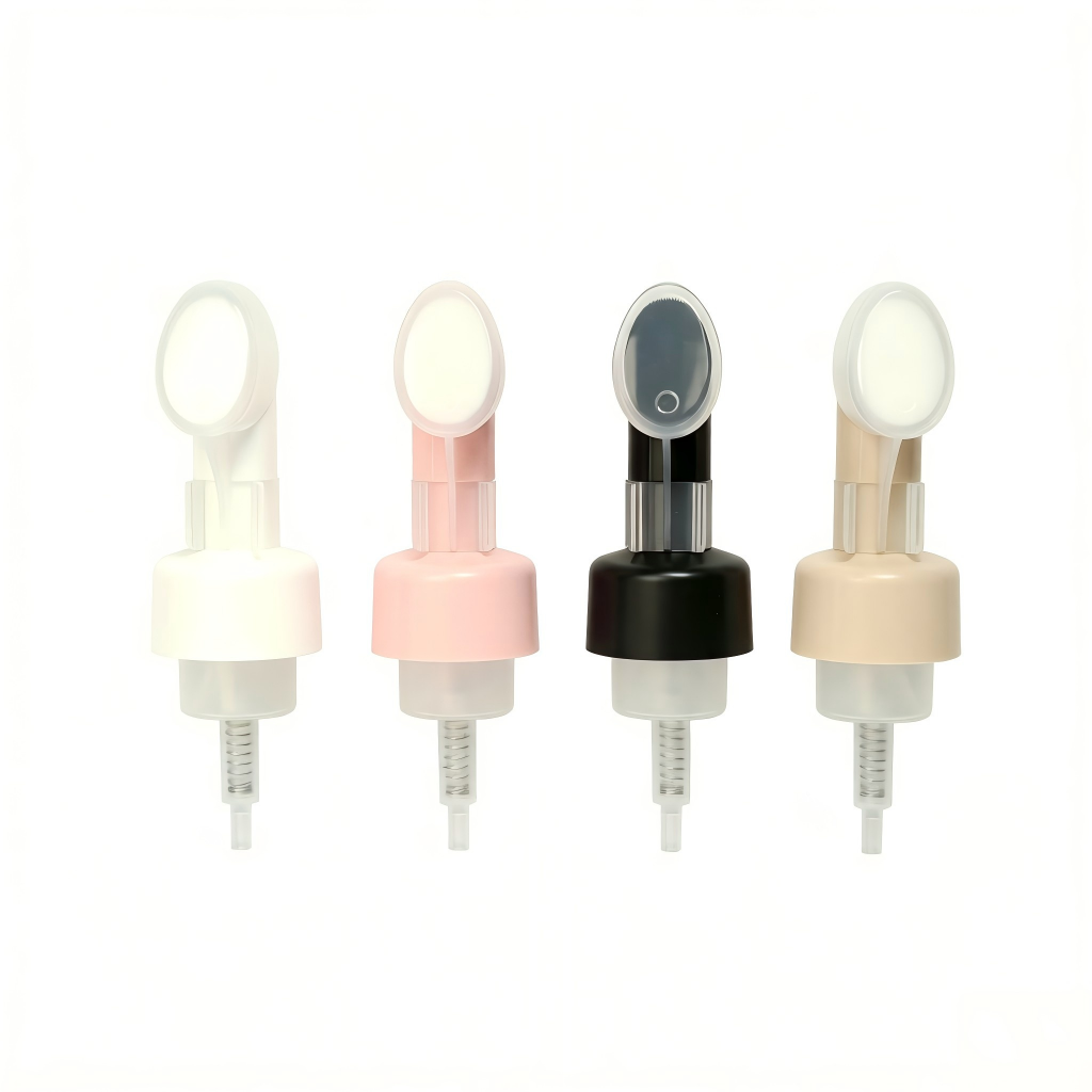 2-in-1 Silicone Brush Foam Pump 43/400 | OEM Custom