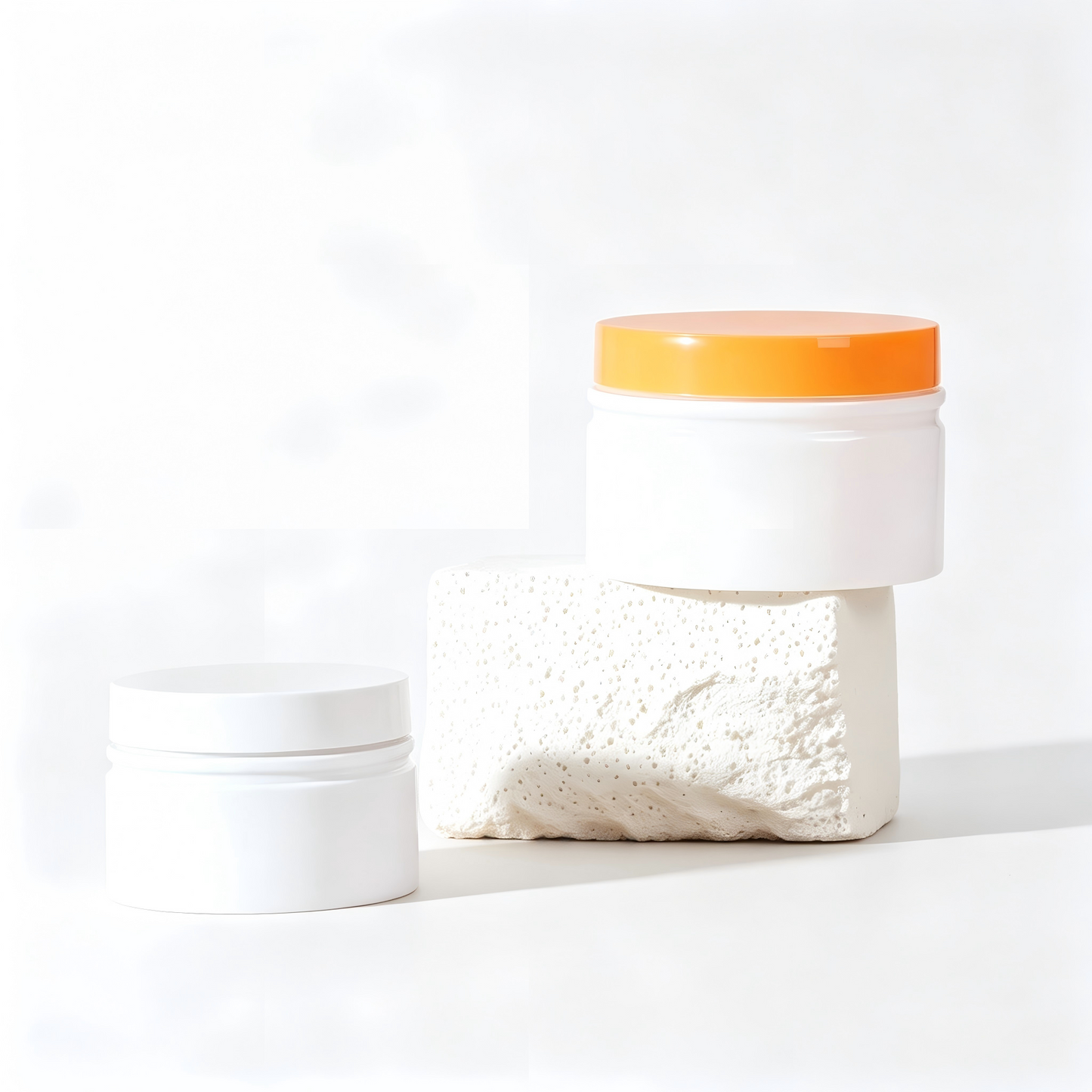 Plastic Cream Jar | OEM Cosmetic Packaging for Face Cream & Moisturizer