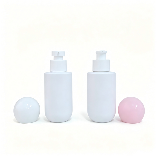 100ml Round Ball Cap PET Spray Bottle | Mist Sprayer for Toner Sunscreen Travel Refill | OEM