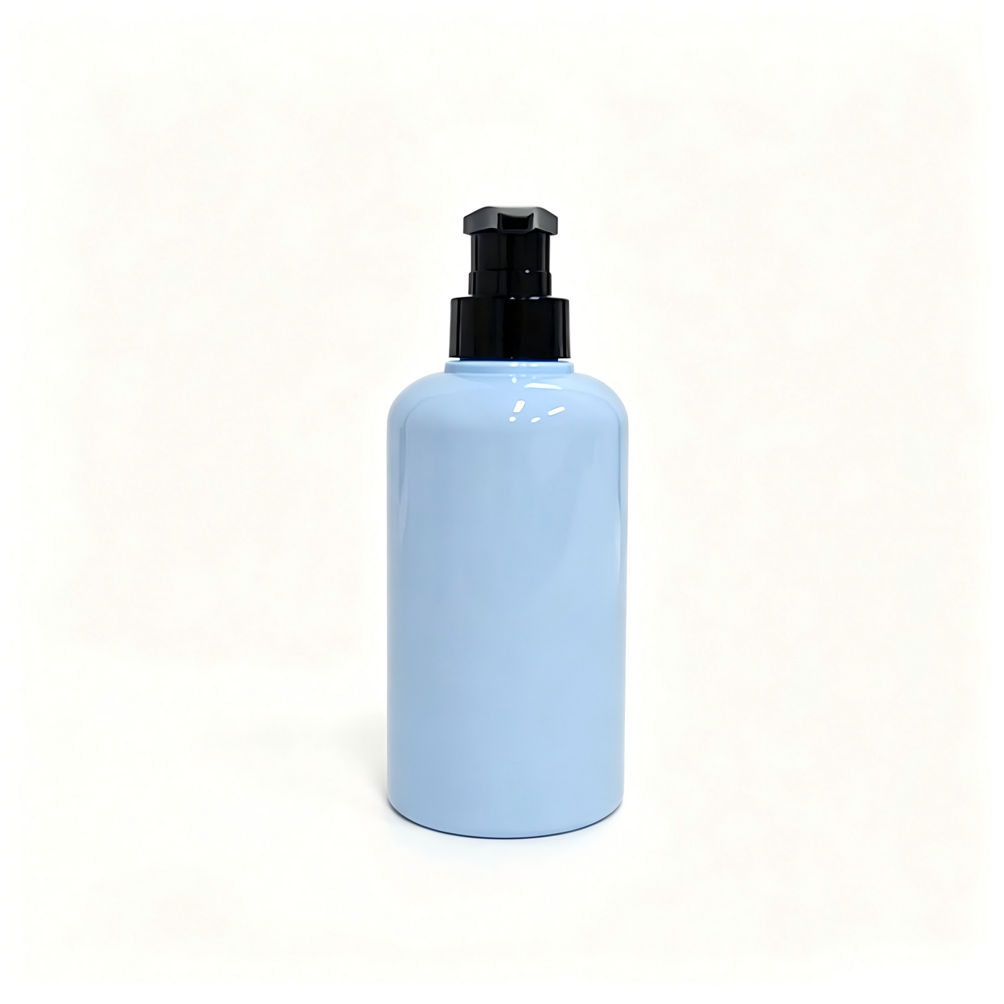 400ml Thick-Wall Round Shoulder PET Lotion Pump Bottle | Body Wash Shampoo Dispenser | OEM