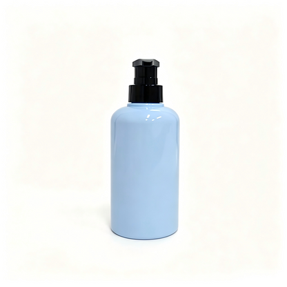 400ml Thick-Wall Round Shoulder PET Lotion Pump Bottle | Body Wash Shampoo Dispenser | OEM