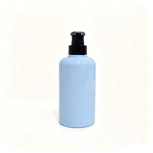 400ml Thick-Wall Round Shoulder PET Lotion Pump Bottle | Body Wash Shampoo Dispenser | OEM