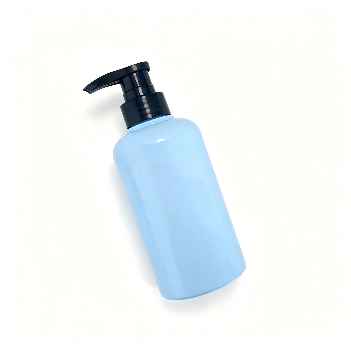 400ml Thick-Wall Round Shoulder PET Lotion Pump Bottle | Body Wash Shampoo Dispenser | OEM