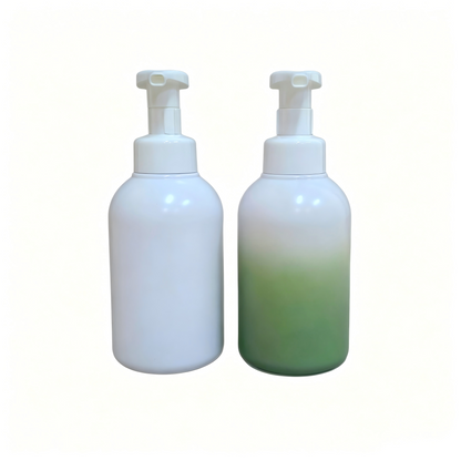 600ml Large Capacity PET Foam Pump Bottle | Kids Body Wash Foaming Cleanser Bottle | OEM