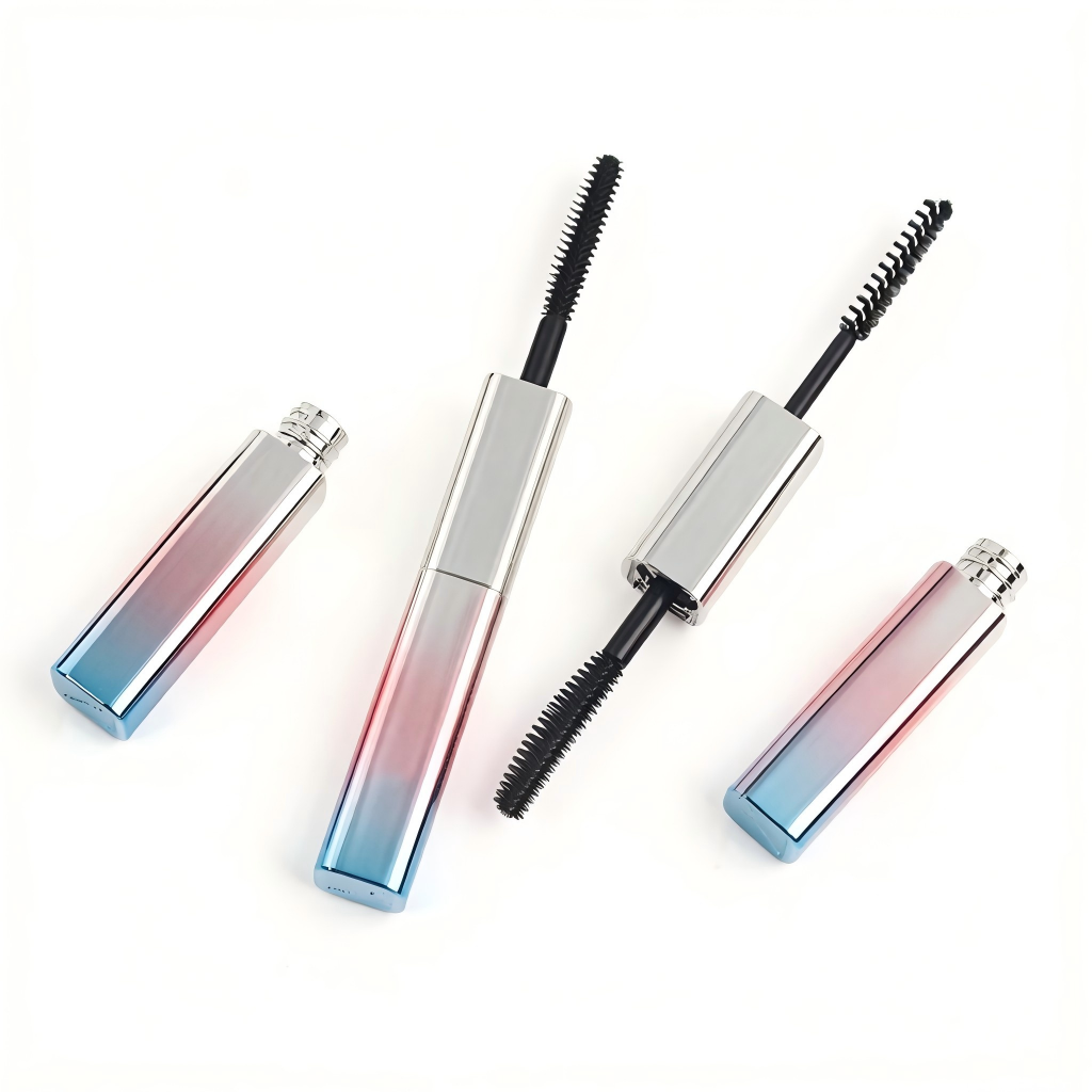 Dual-Ended Square Mascara & Eyeliner Tube 9.2ml | Gradient Blue | ABS | Liyan
