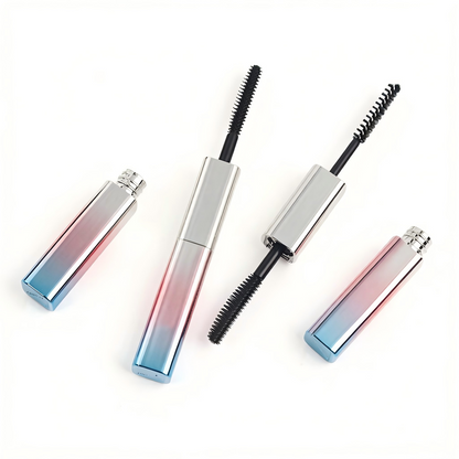 Dual-Ended Square Mascara & Eyeliner Tube 9.2ml | Gradient Blue | ABS | Liyan