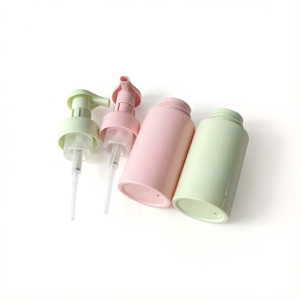 200ml PET Foaming Mousse Pump Bottle | Facial Cleanser & Feminine Care Dispenser