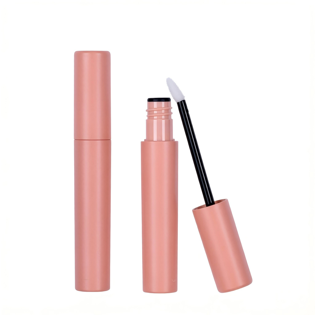 LIYAN Matte Cylinder Lip Gloss Tube LYH005 | OEM Lip Makeup Packaging