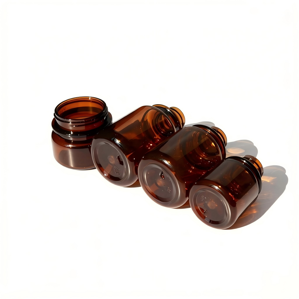 Amber Skincare Bottle Set 30g-100ml | OEM Custom