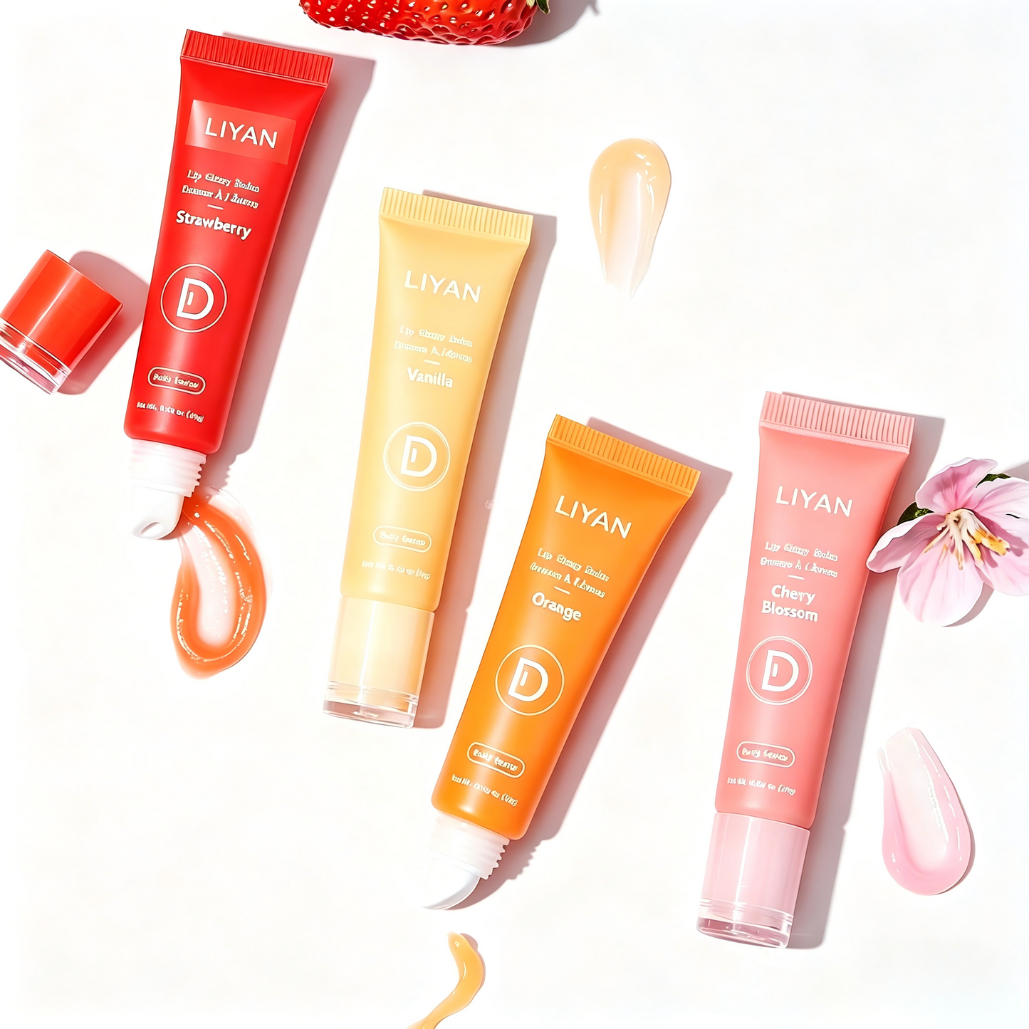 LIYAN Lip Shiny Balm – Daily Series Multi-Flavor Collection