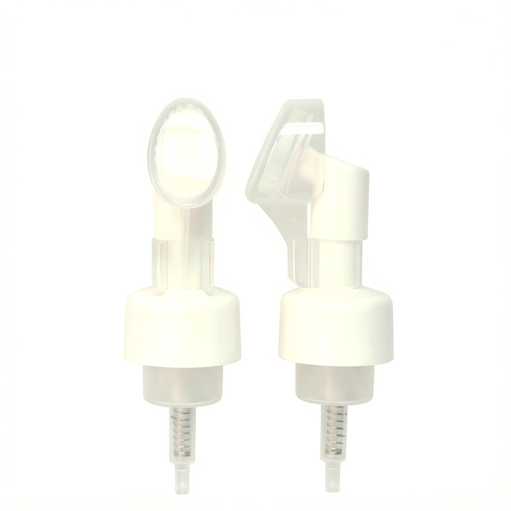 2-in-1 Silicone Brush Foam Pump 43/400 | OEM Custom
