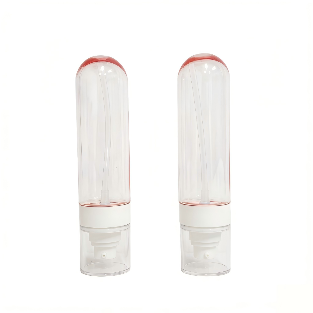 120ml Inverted Lotion Bottle | PET Cosmetic Dispenser Travel Refillable Container