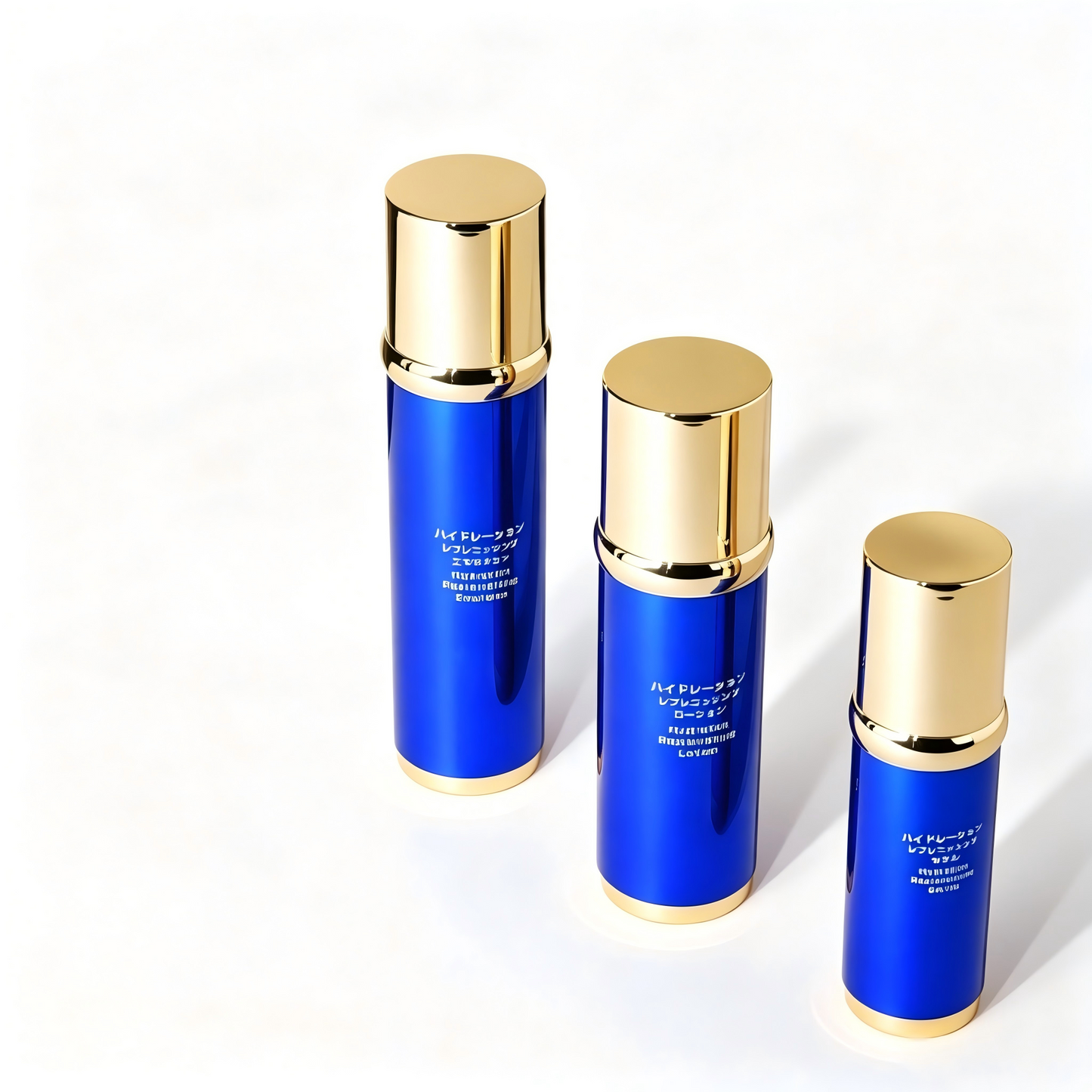 Acrylic Toner Lotion Bottle & Cream Jar Set | OEM Skincare Packaging