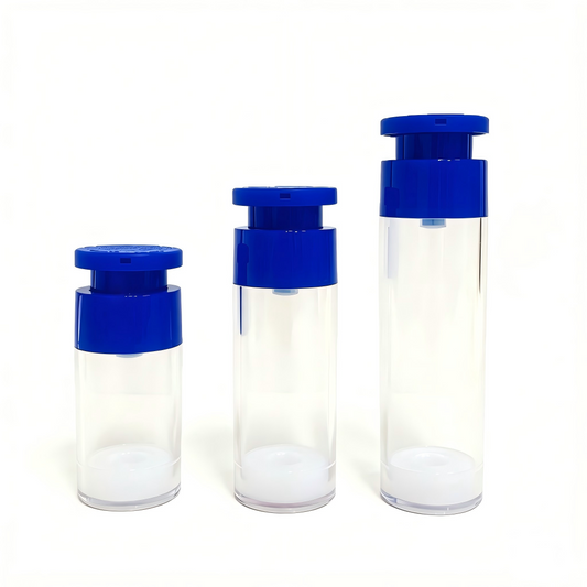 50ml 80ml 110ml Twist-Lock Airless Pump Bottle | Vacuum Serum Lotion Dispenser | OEM