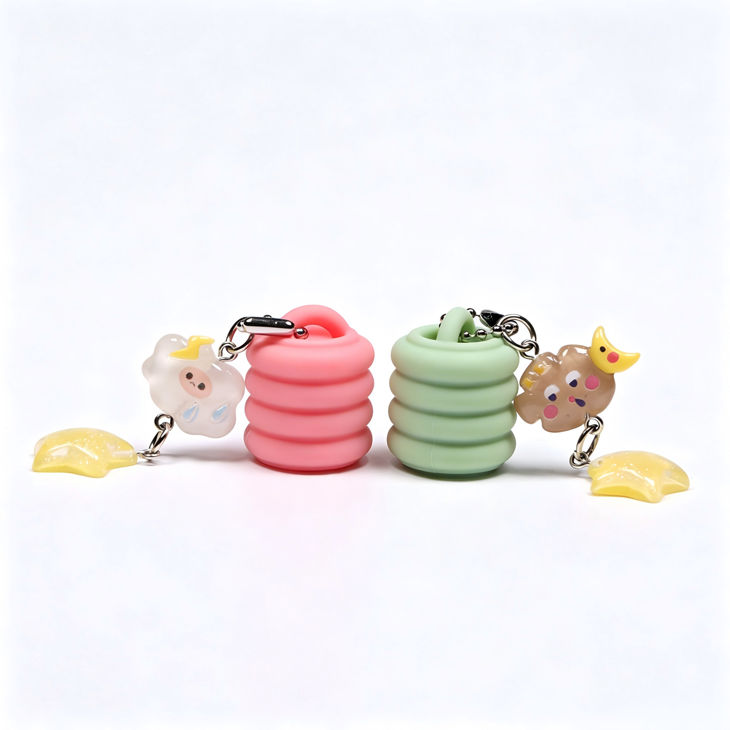 Cute Cartoon Lip Gloss Tube with Charm Cap & Star Pendant – Custom Cosmetic Packaging