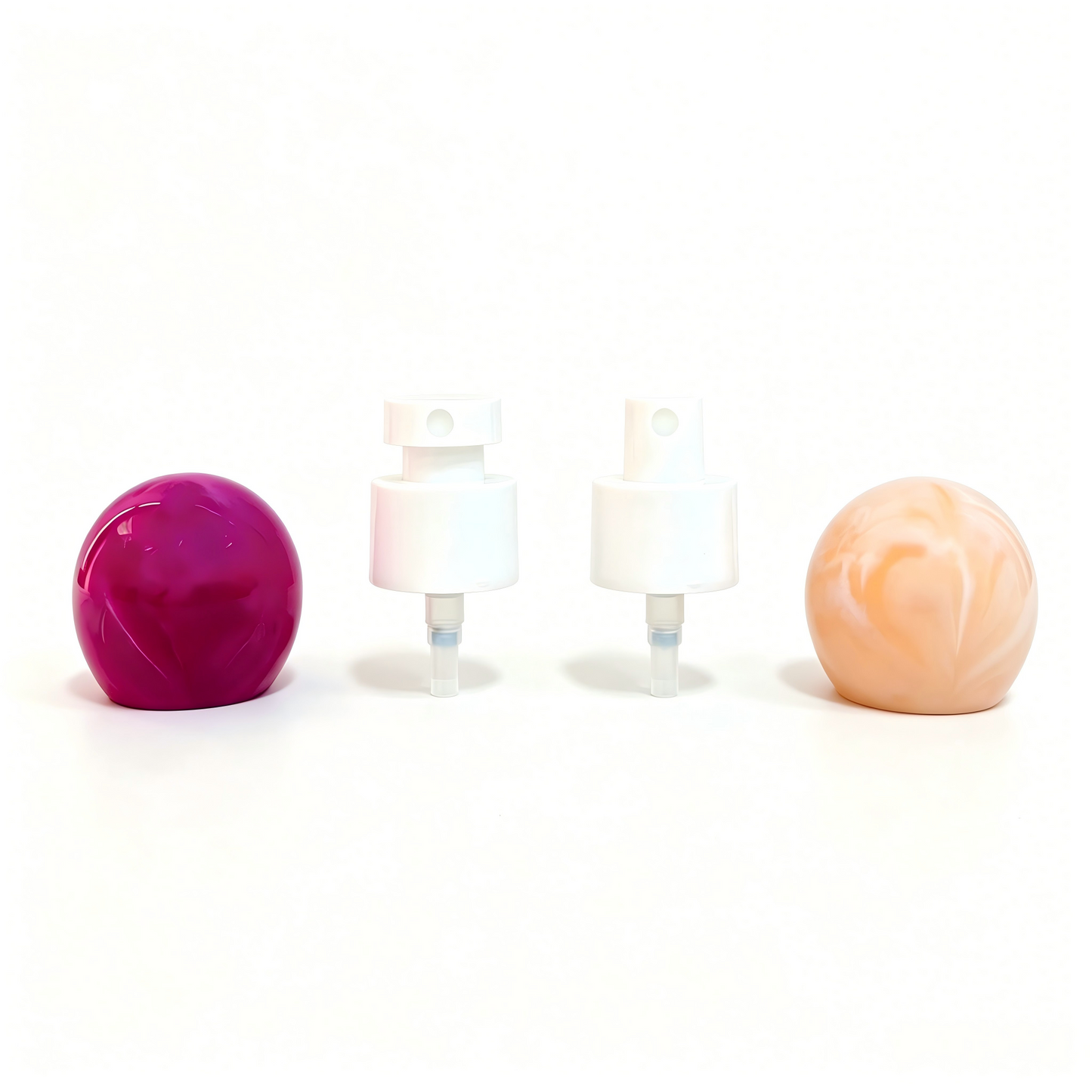 Lotion Pump 24/410 Round Ball | Stone Texture | OEM