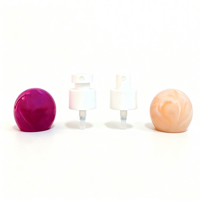 Lotion Pump 24/410 Round Ball | Stone Texture | OEM