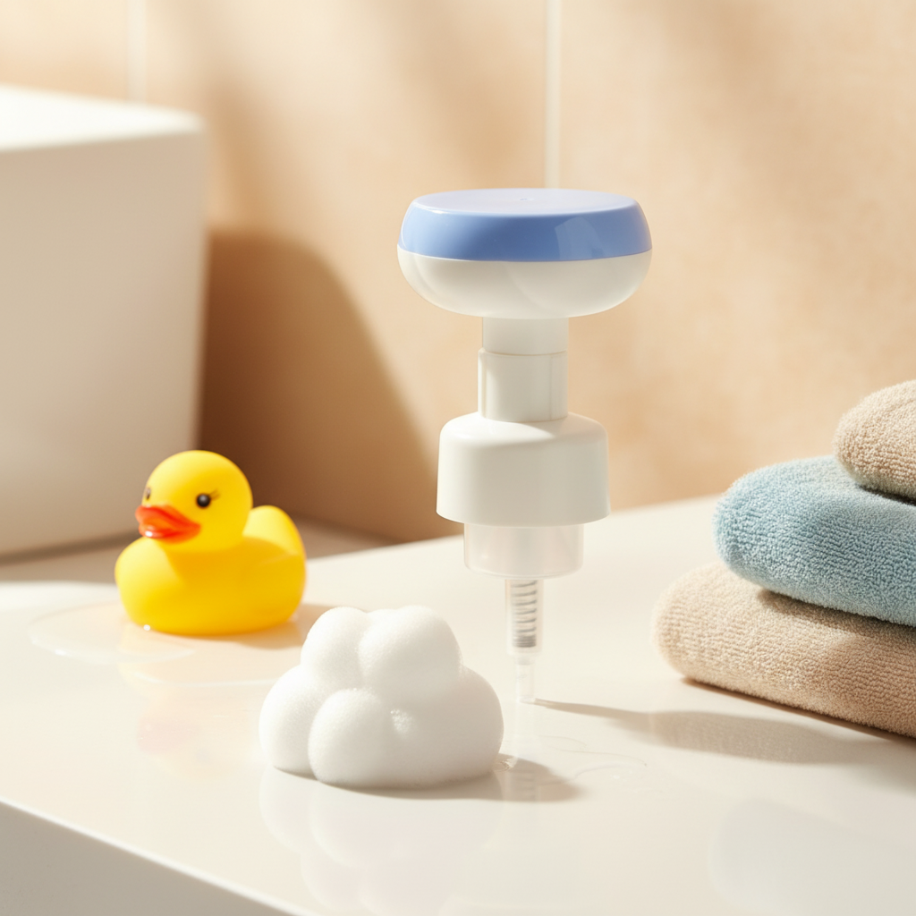Flower-Shape Foam Pump 43/400 | Baby & Body Wash | OEM