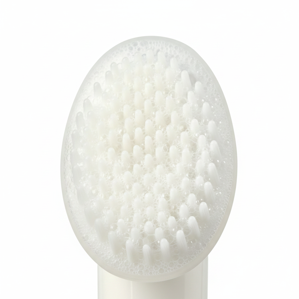 2-in-1 Silicone Brush Foam Pump 43/400 | OEM Custom