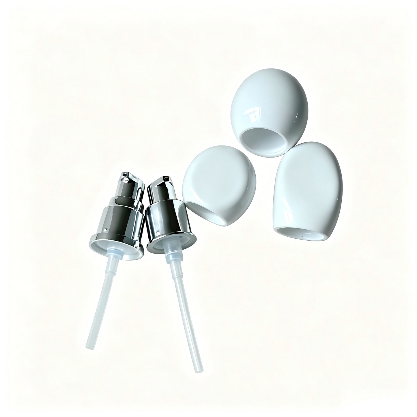 PP Cosmetic Pump Dispenser | Custom Cosmetic Packaging