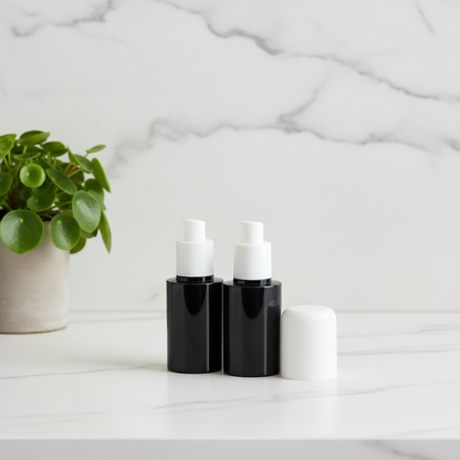 60ml Thick-Wall PETG Lotion Pump & Spray Bottle | Serum Essence Travel Refill | OEM
