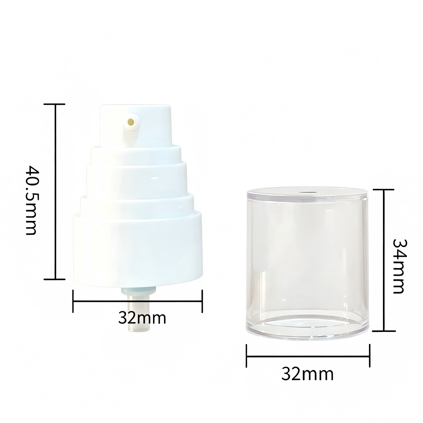 Lotion Pump with Dust Cap 20/410 | Skincare | OEM
