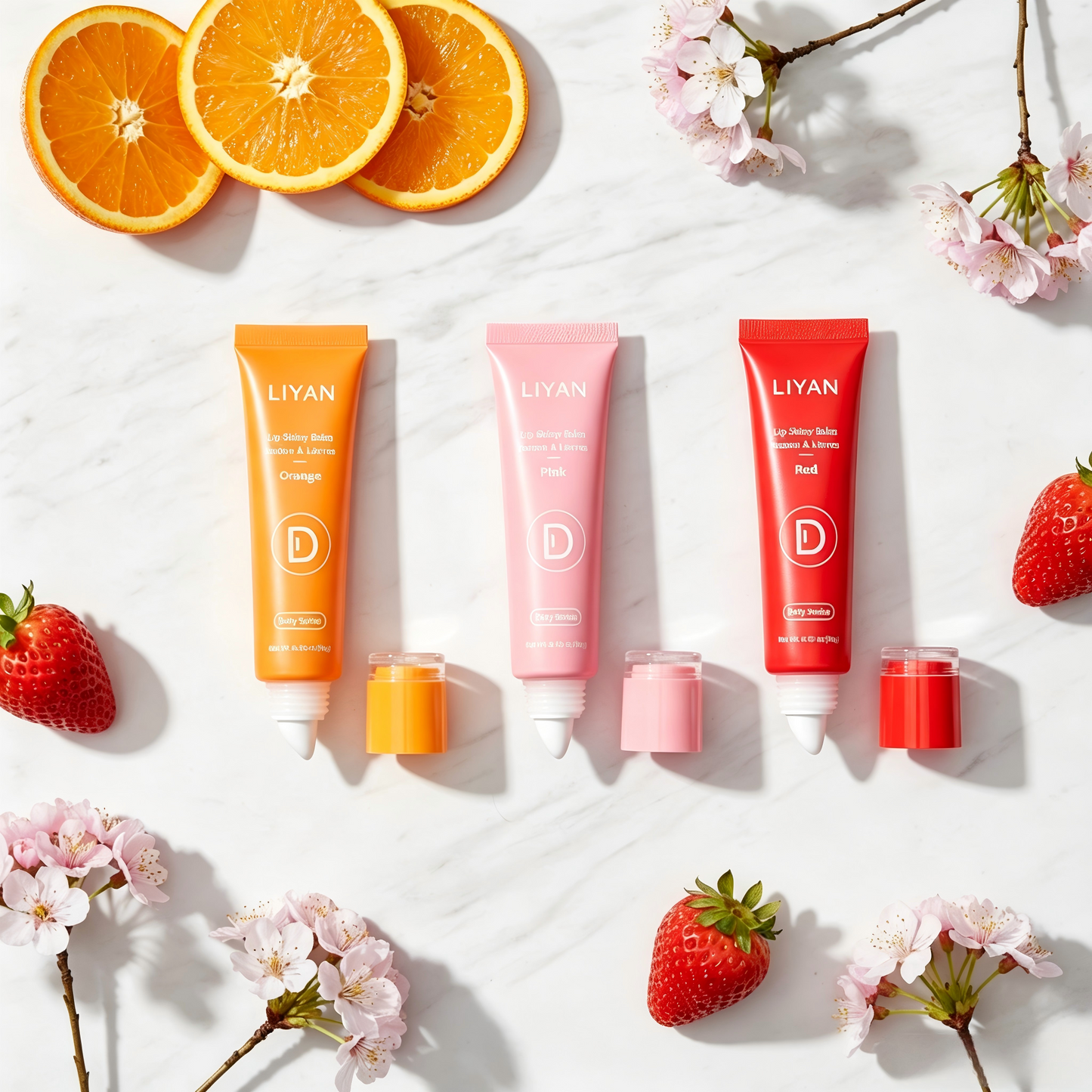 LIYAN Lip Shiny Balm – Daily Series Multi-Flavor Collection