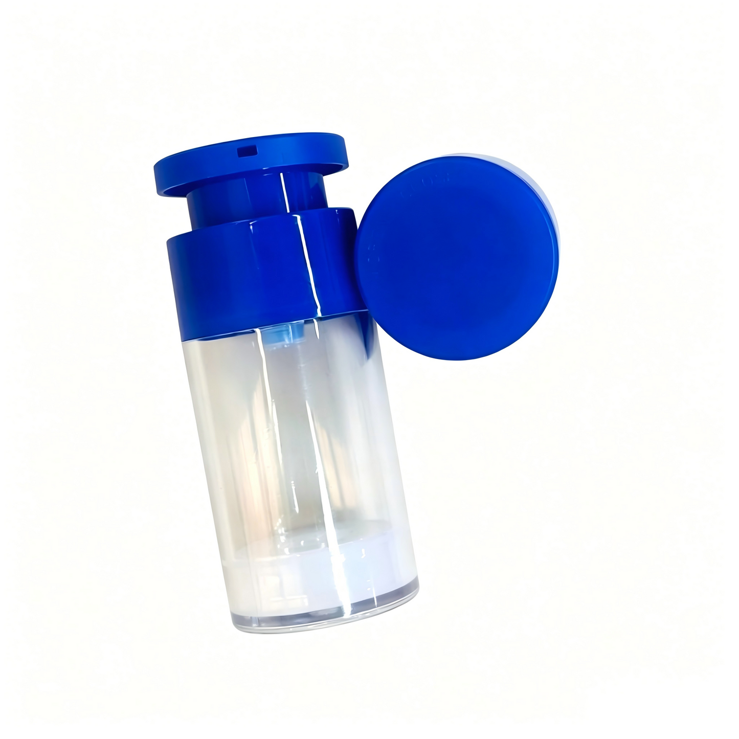 50ml 80ml 110ml Twist-Lock Airless Pump Bottle | Vacuum Serum Lotion Dispenser | OEM