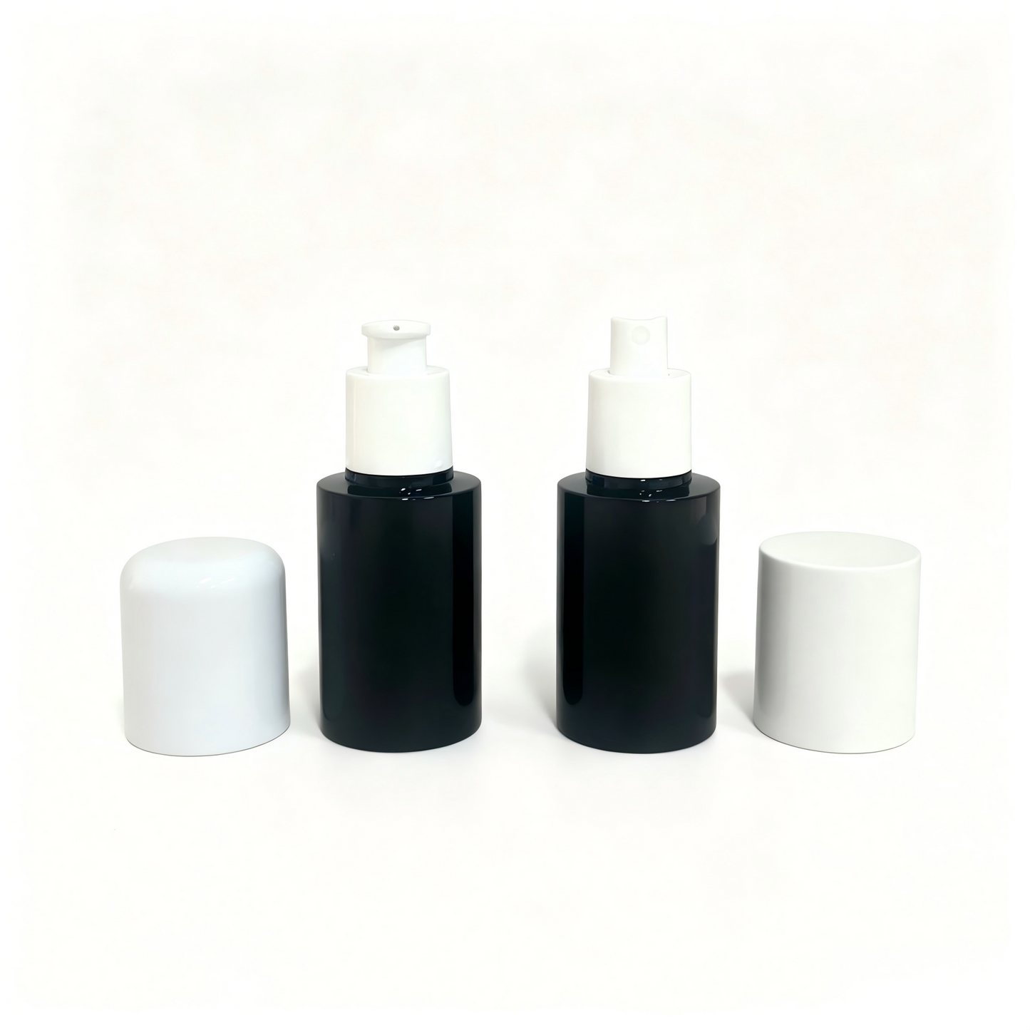 60ml Thick-Wall PETG Lotion Pump & Spray Bottle | Serum Essence Travel Refill | OEM