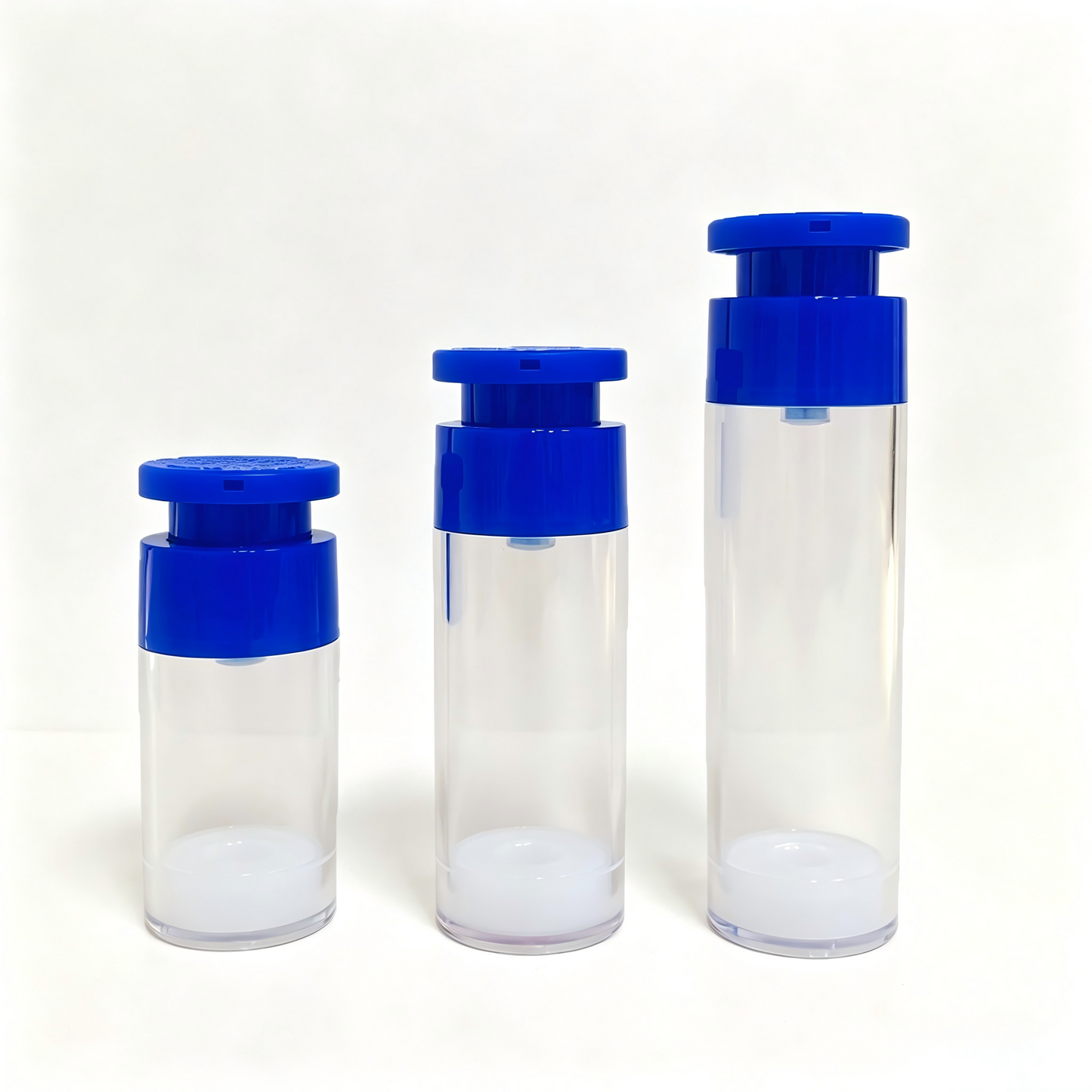 50ml 80ml 110ml Twist-Lock Airless Pump Bottle | Vacuum Serum Lotion Dispenser | OEM
