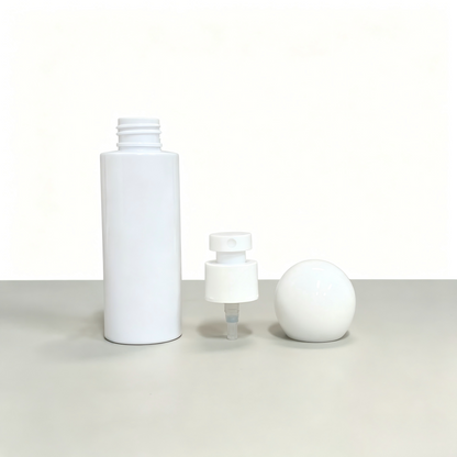 100ml 120ml 150ml Round Ball Cap PET Lotion Pump Bottle | Serum Essence Cosmetic Dispenser | OEM