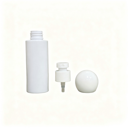 100ml 120ml 150ml Round Ball Cap PET Lotion Pump Bottle | Serum Essence Cosmetic Dispenser | OEM