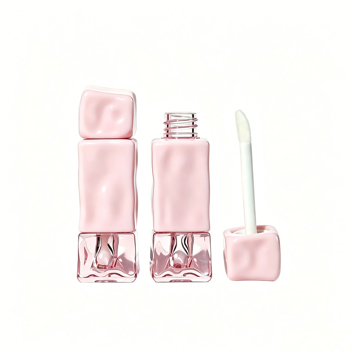 Square Lip Gloss & Lip Mud Tube – Cloud Texture | ABS+AS | 71mm