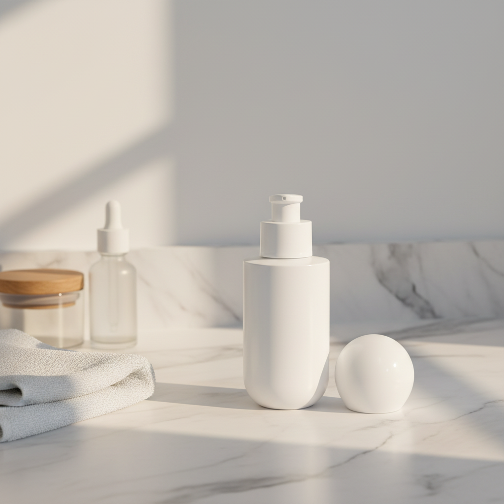 100ml Round Ball Spray Bottle - bathroom lifestyle scene