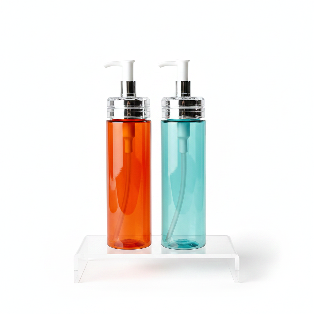 120ml lotion pump bottle - studio hero shot