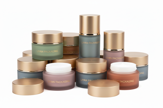 Front-facing symmetrical arrangement with lids open