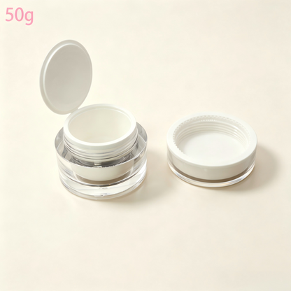 Acrylic Cream Jar 15g-50g | Face Cream | OEM Custom