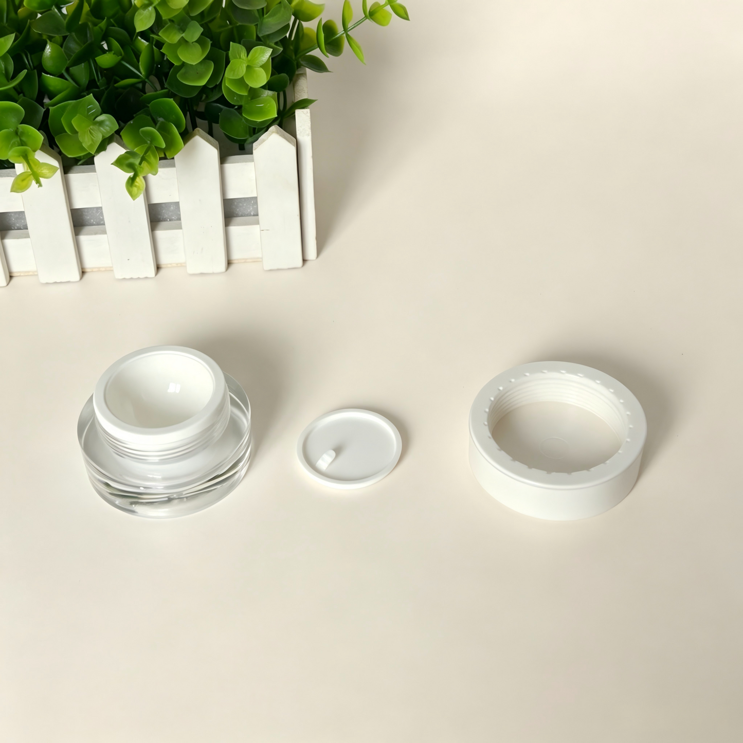 Acrylic Cream Jar 15g-50g | Face Cream | OEM Custom