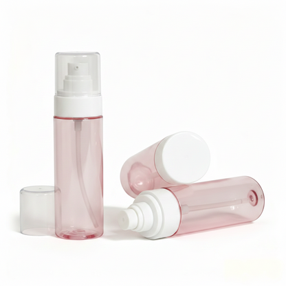 120ml Inverted Lotion Bottle | PET Cosmetic Dispenser Travel Refillable Container